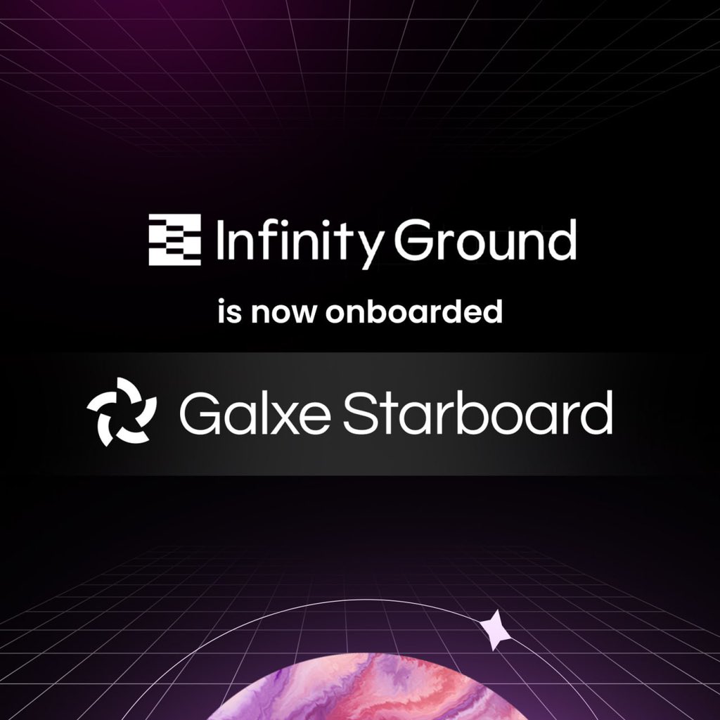 juwon000123's tweet image. 🌌 @infinityg_ai just launched a new Starboard on @Galxe!  
AI-native devs, this is your chance to build, earn, and level up in the open economy.  
Points, proof, and progress — all in one place.  
#InfinityGround #BuildToEarn #Web3AI