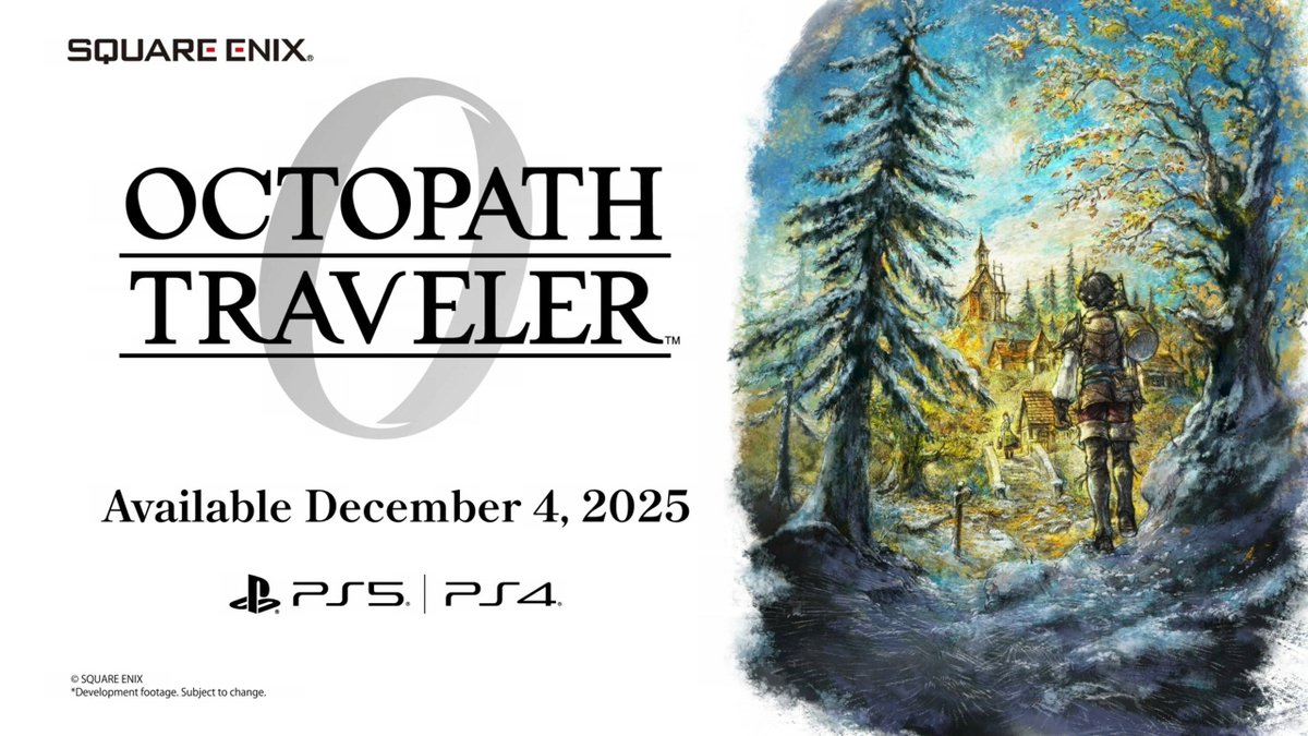 a look at Octopath Traveler 0 - demo available today (first 3 hours of the game - progress carries forward to full game)