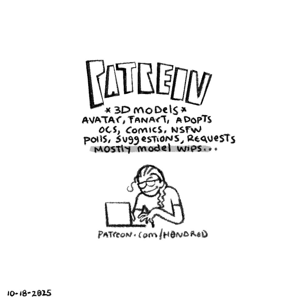 h0ndred's tweet image. Comms are opened!
Unfortunately I won’t be accepting any full color commissions😢
If you are interested feel free to send a dm! 👨‍🍳✍️