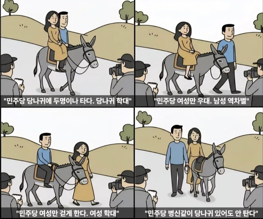이솝우화로 미러링해보는 대한민국 기레기 현실