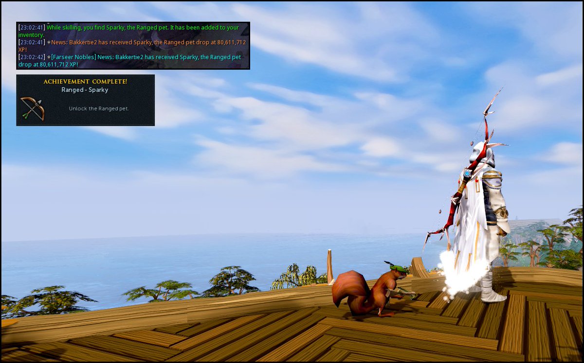 Look who I found 😁 I could not leave him alone with the Dark Beasts 😏
#Runescape