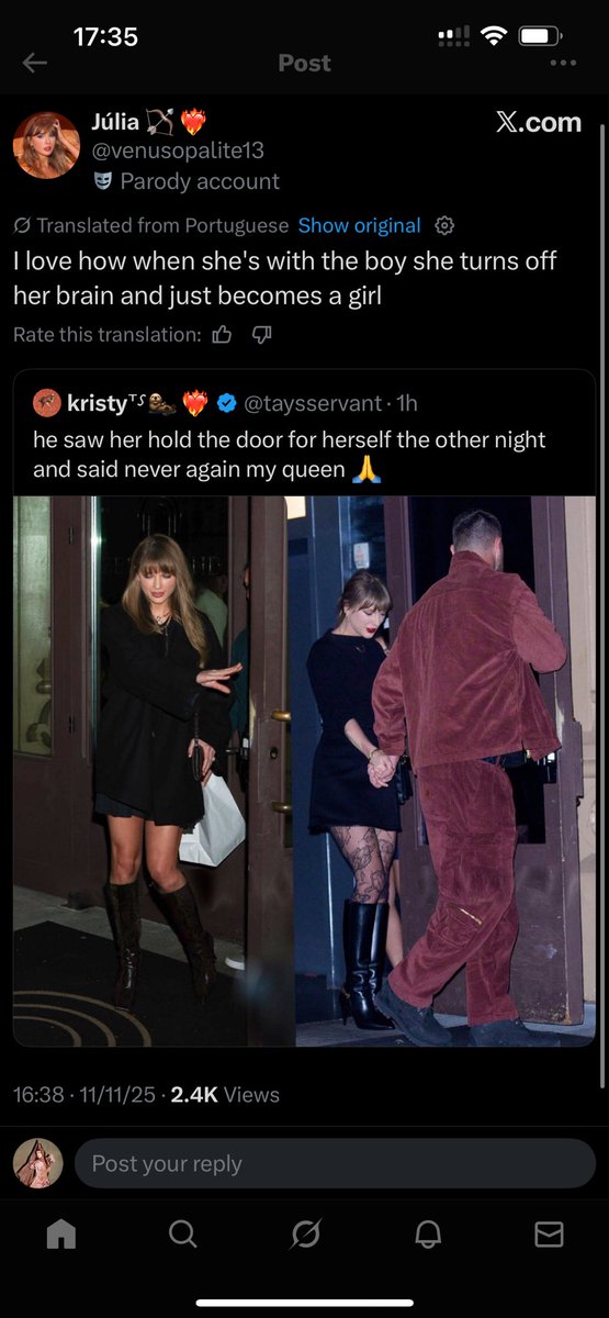 didn’t someone say this misogynistic horse shit last week then deleted it bc of backlash? well let’s get to work then