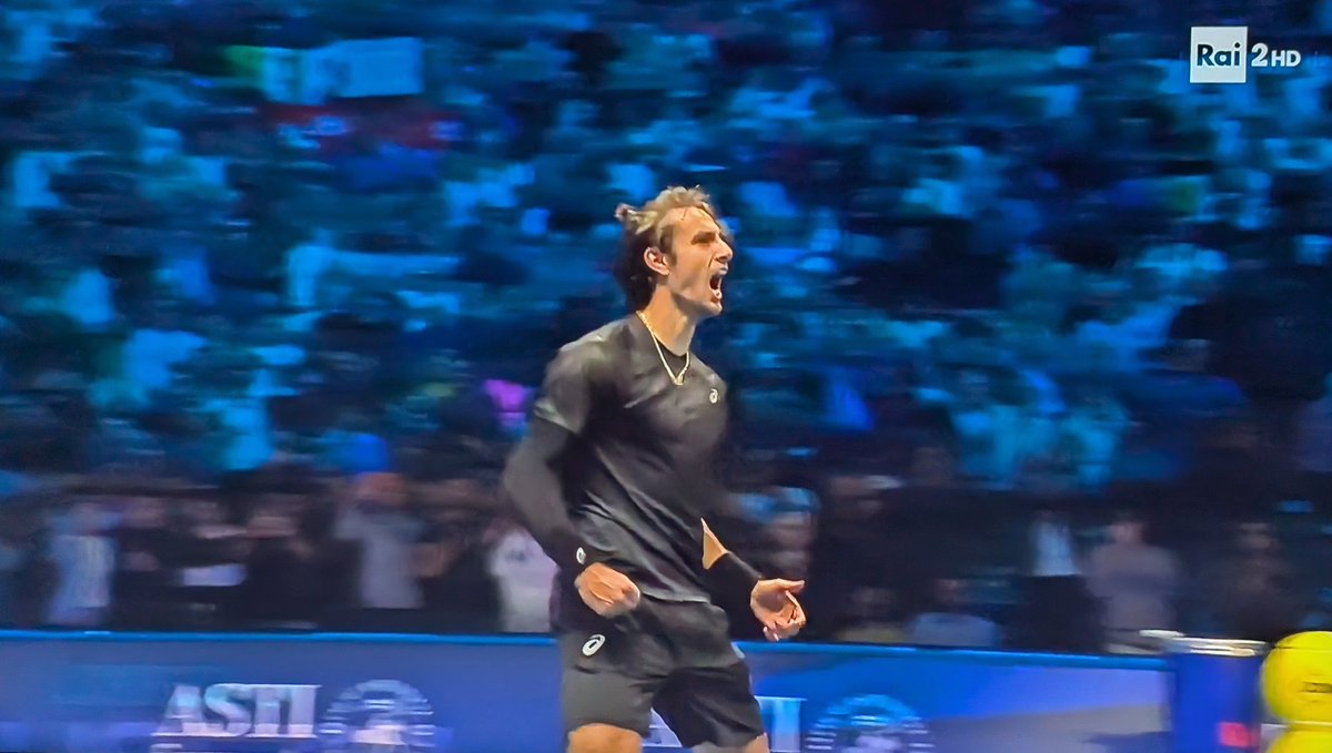 Fino alla fine!! Che divertimento #nittofinals #tennis #Italia