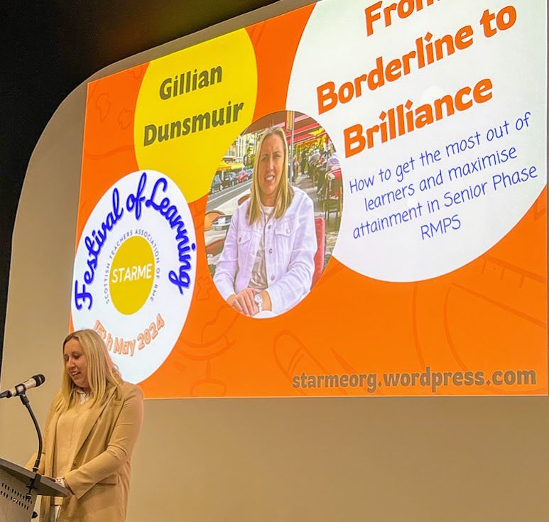 TeachersofRME's tweet image. Remember Gillian Dunsmuir&apos;s brilliant Keynote at the Festival of Learning? 🤩

She&apos;s now deepening that research ‘Raising Attainment and Closing the Gap in Senior Phase RMPS’!

👉 Help shape the future of RMPS teaching!

🔗 buff.ly/JLmg3Tq 

#RMPS #TeacherToolkit