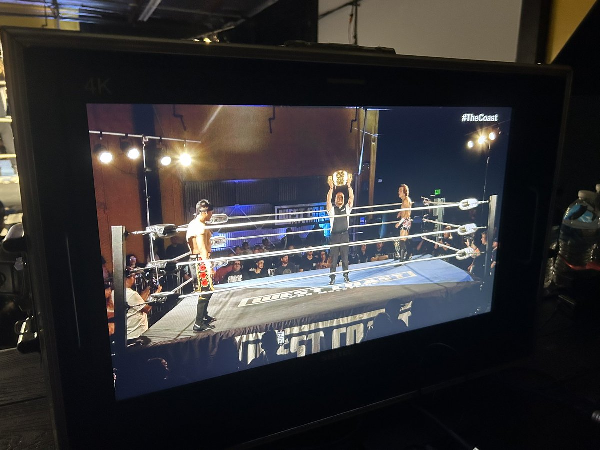 jordanw_s's tweet image. Have y’all checked out @WCProOfficial &amp;amp; @WrestlePrestige’s latest event yet? What was your favorite match?

Sneakily stacked and such a pleasure to call! FREE on YouTube w/ every title on #TheCoast up for grabs…