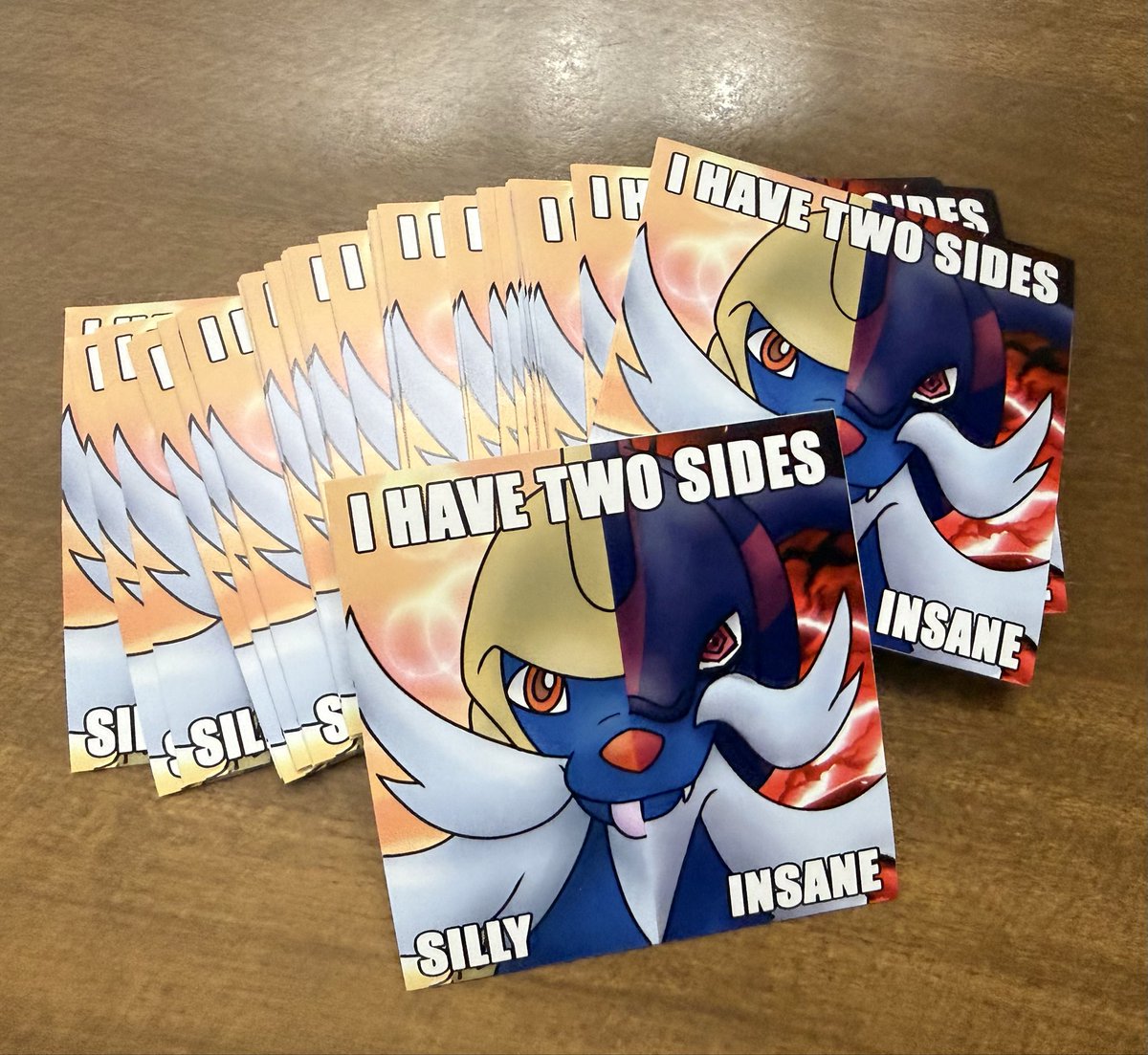 STICKERS FOR VEGAS ARE HERE !!!!! 
SO EXCITED TO GIVE EM OUT !!