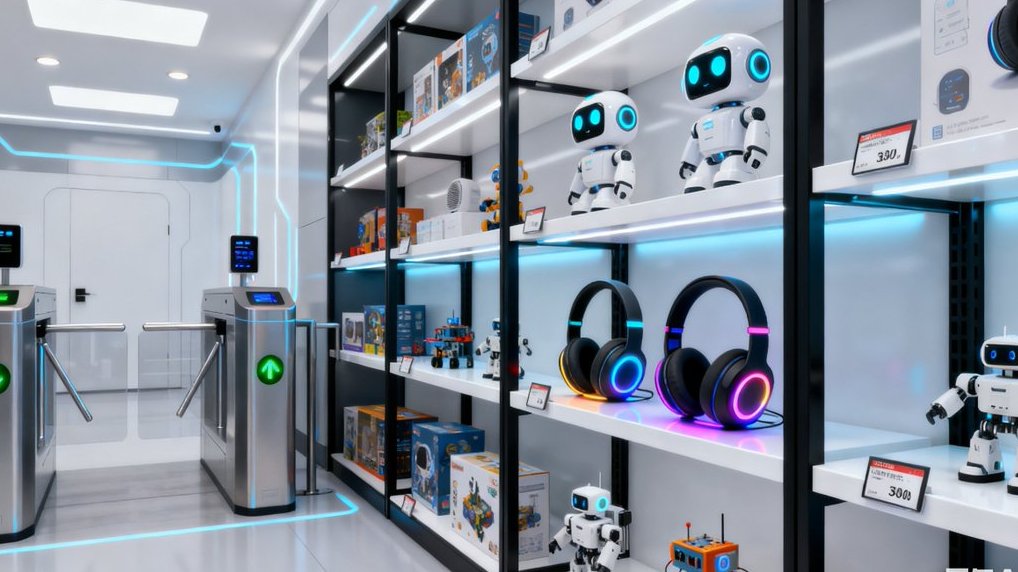 CloudpickTech's tweet image. When AI Meets Play 🤖🎮
Cloudpick&apos;s unmanned toy store lets kids and parents scan, explore, pick, and walk out — no checkout, no wait.
Perfect for LEGO, Hasbro, Mattel, Bandai &amp;amp; Disney-style brands redefining playtime retail.
🌐cloudpick.ai
#Cloudpick #AI #SmartRetail