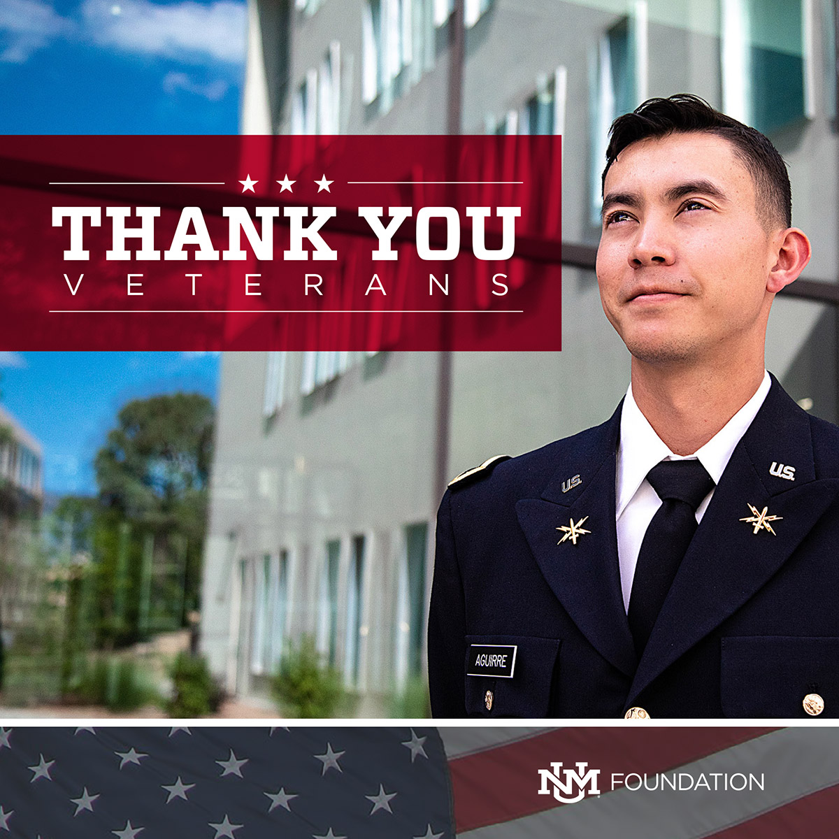 This Veterans Day, honor service by helping those who’ve served. Support veterans in our community through UNM’s Veterans Resource Center: 

🔗 unmfund.co/veteransresour… 

#VeteransDay #UNMFoundation