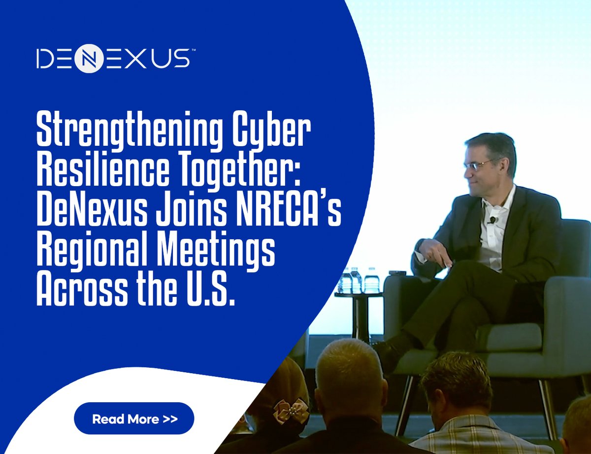DeNexus joined <a href="/NRECANews/">NRECA</a> regional meetings nationwide to help electric co-ops turn cybersecurity into measurable business decisions through Cyber Risk Quantification (CRQ).

Read more on the blog &gt; bit.ly/4nRDPdc