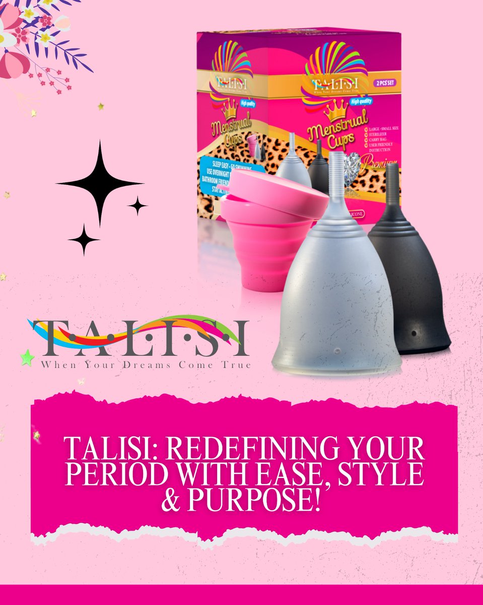 Talisicup's tweet photo. Say goodbye to constant changes and discomfort—Talisi menstrual cups make every cycle smooth, safe, and sustainable.

🌸 12 Hours of Protection – Stay active, sleep peacefully, and live freely all day long.
.
🌐 https://t.co/qa1DP6d9ue
.
.
.
#TalisiCup #LeakFreePeriods https://t.co/unWVPlMAHv