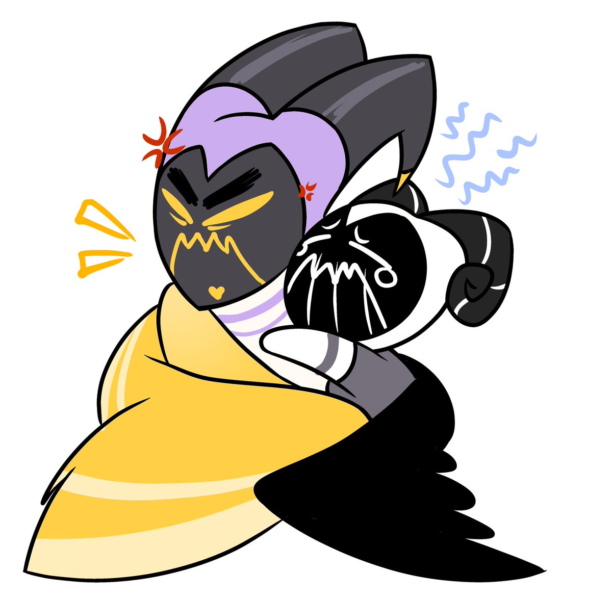 Your honor you can’t separate them
#HazbinHotel #HazbinHotelAdam #HazbinHotelLute #HazbinHotelFanart #guitarspear