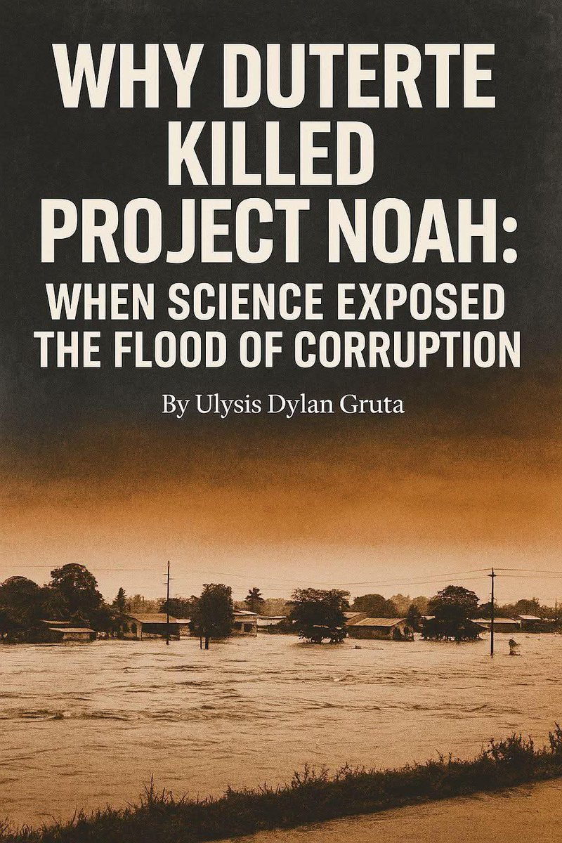 A good read! Demonyo talaga mga nakapaligid kay Duterte. At si Duterte ang Lucifer encarnate.

Too costly daw ang Project Noah so they defunded it &amp; switched to "Flood Control" programs.

Mas mahirap kasi magnakaw sa Project Noah! Kaya namayagpag ang mga korap since 2016.