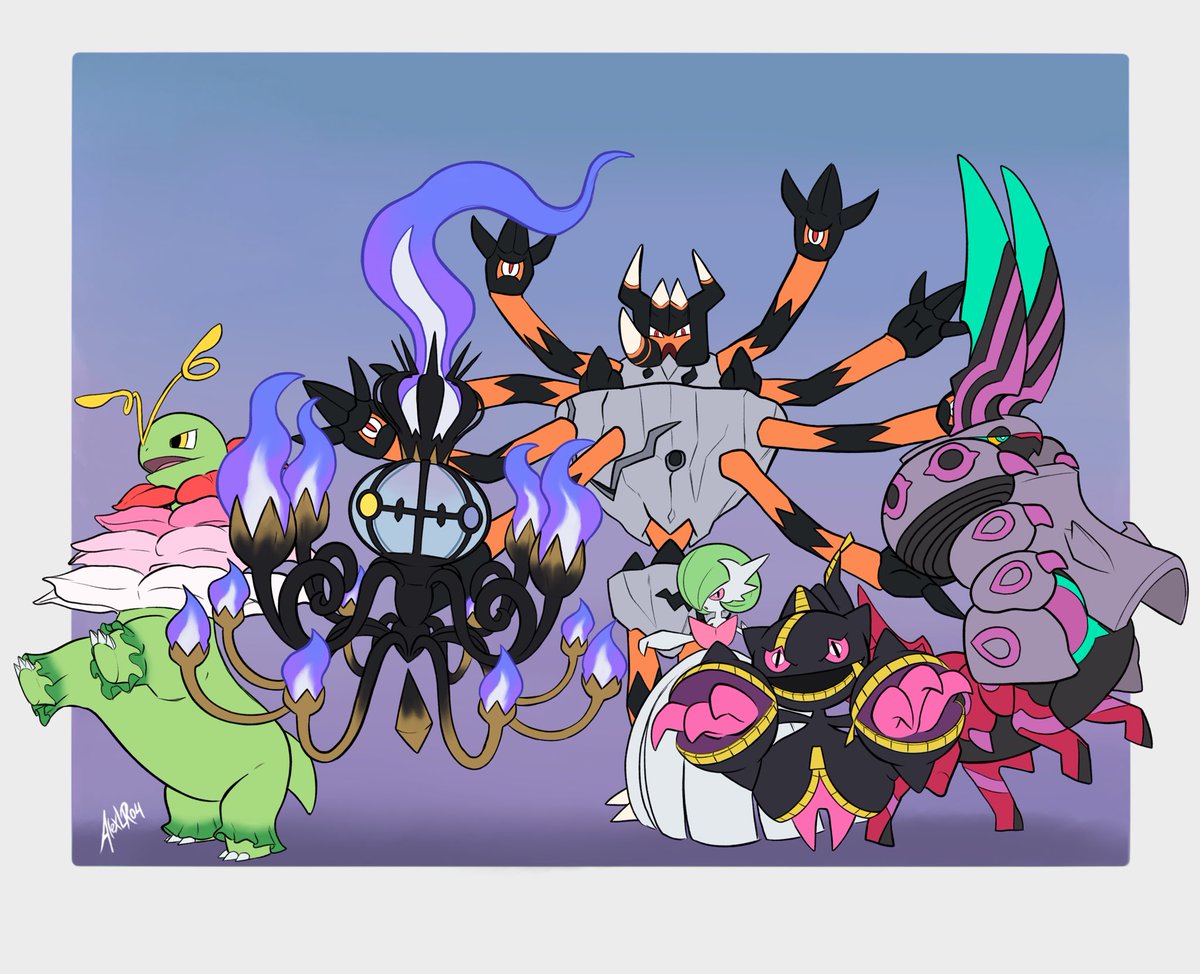 I decided to do my final team of Legends ZA👀✨✨ I just love all of them and I'm gonna shiny hunt them hehe 👌(also only flats because they are kinda difficult haha)
#Pokemon #PokemonLegendZA #fanart
