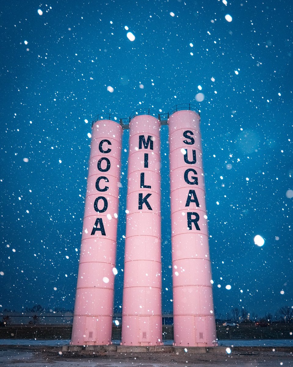 A Malley’s Chocolate Snowglobe in Cleveland, Ohio