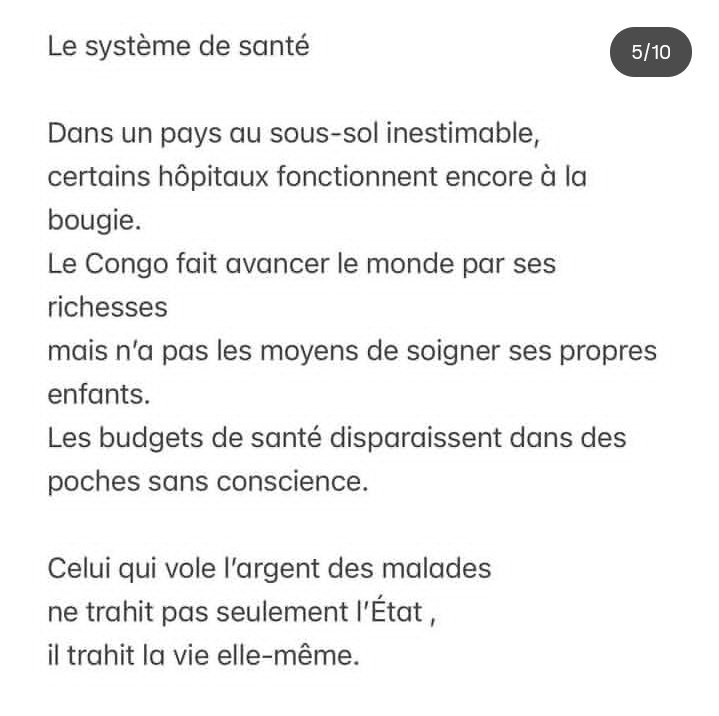 Je ne suis pas congolais,
Mais je suis vraiment attristé par cette situation.