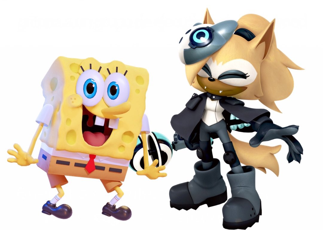 Es muy chistoso que la primera aparición de Whisper en un juego principal sea haciendo crossover con Bob esponja