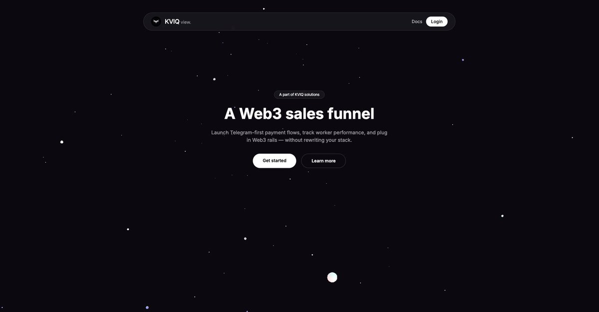 kviqa_ofm's tweet photo. Two images that give the same vibe.

New landing page, what do you think? 

#KVIQ #KVIQview #Web3Community https://t.co/s3AeH8gmMC