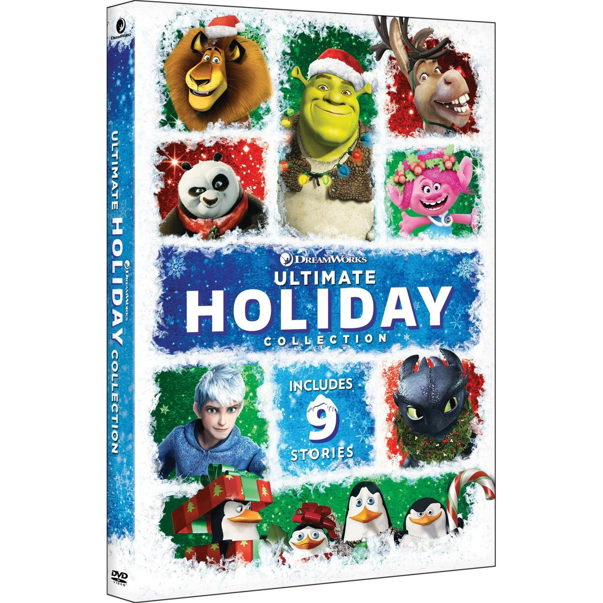 The DreamWorks Ultimate Holiday Collection DVD is part of Walmart's  exclusive Christmas slipcover range this year! Only $12.96 online and  in-store, image size:1200x1200