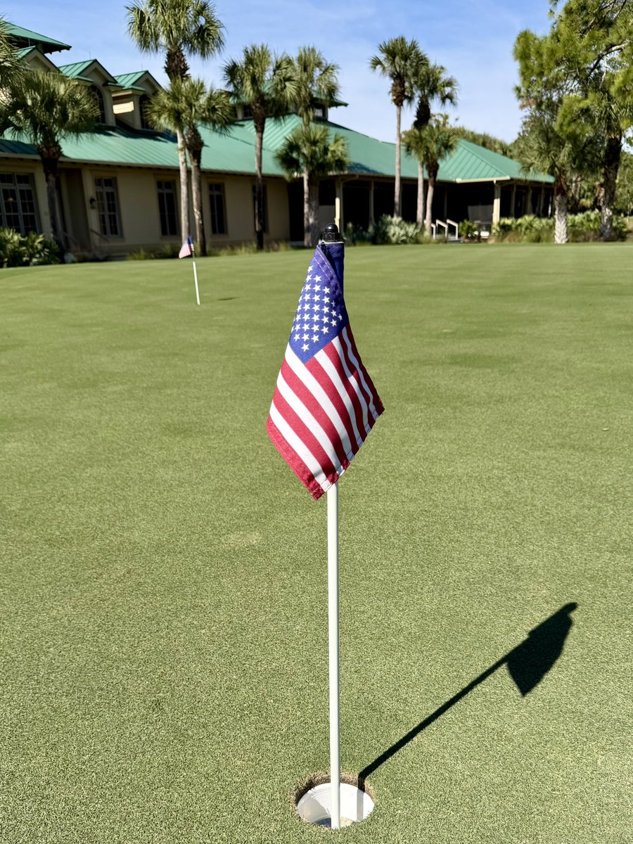 “For the veteran, thank you for bravely doing what you’re called to do so we can safely do what we’re free to do!” #oldefloridagolfclub