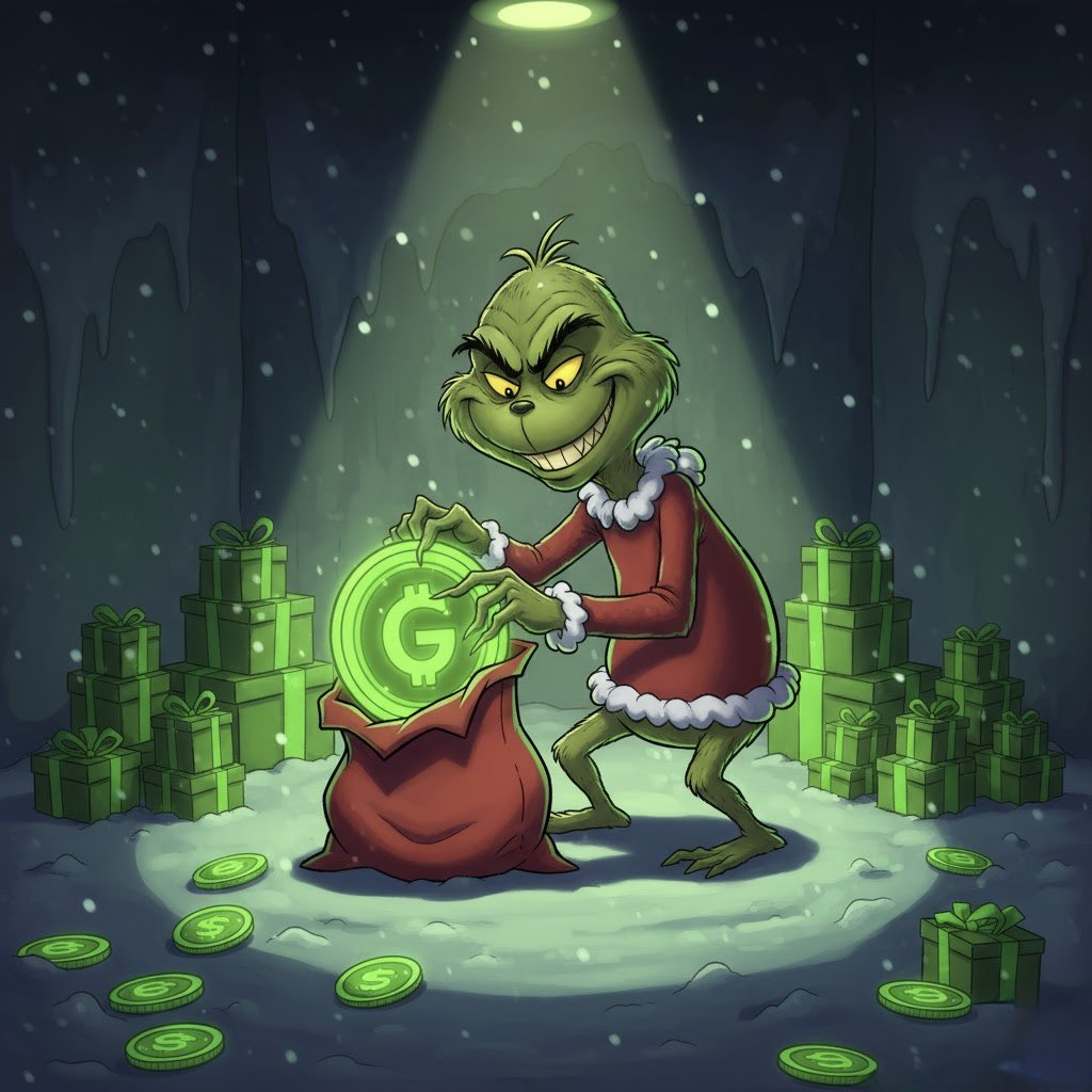 michaelkhaycee's tweet photo. TOMORROW... THE GRINCH STRIKES.

he moves early, catching everyone sleeping 

The buildup. The whispers. The mystery.
All of it ends tomorrow.

🔥 GrinchFi officially launches! 🔥

When the drop hits, there’s no time to think,  only to move.
Stay close. Turn those notifications ON.

You either wake up with the Grinch…
or you wake up too late.