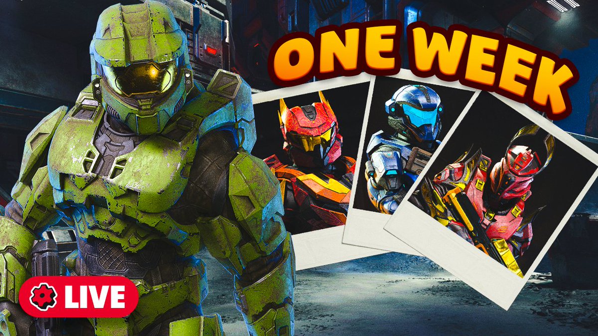 🔴 REDGEAR IS LIVE @ 6PM CST
Streaming NOW on Twitch &amp; YouTube! Waiting for the NEW Halo Infinite Operation dropping next week. #Halo 

Pick your Platform! 👇
🟥YouTube.com/@The_Redgear 
🟪Twitch.tv/TheRedGear