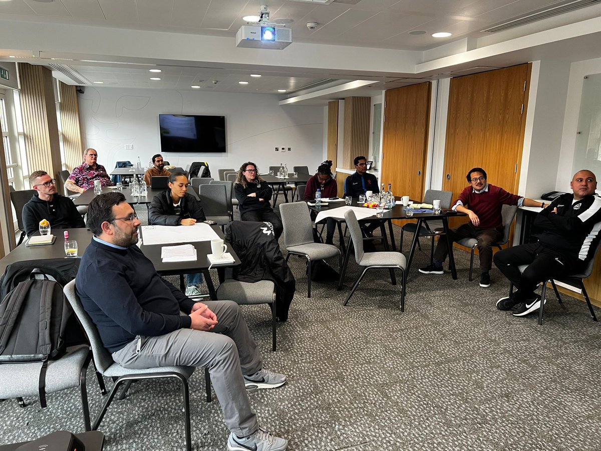 A privilege to attend the FA Community of Practice Induction at St George’s Park
an inspiring opportunity to share insights, exchange ideas, and connect with passionate professionals driving positive change in football It was an honour to hold the Frank Soo England cap.