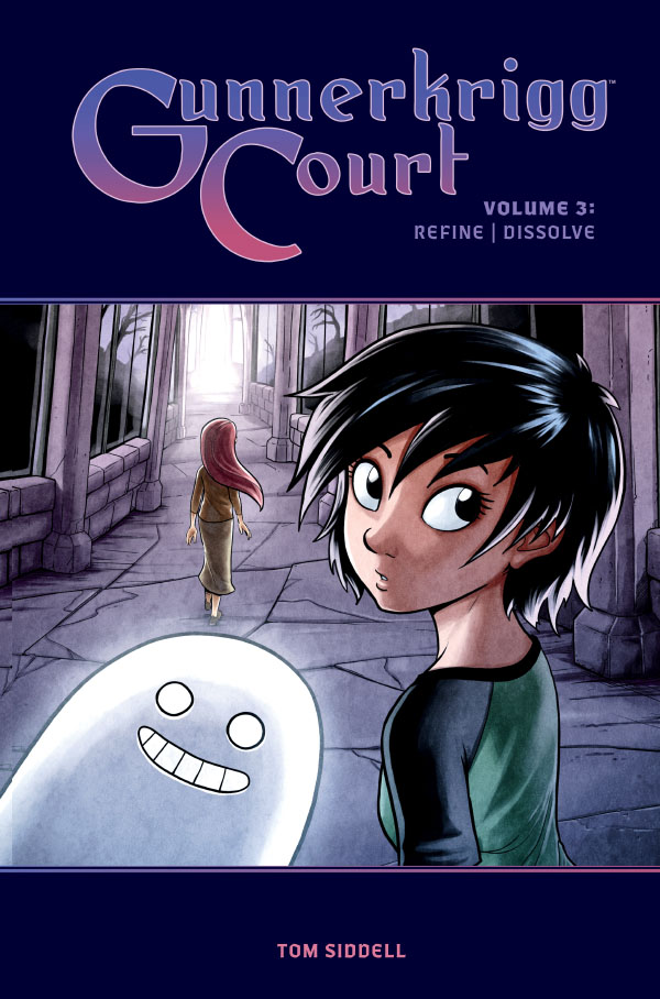 DarkHorseComics's tweet photo. Gunnerkrigg Court Volume 3 is available now in paperback and limited edition hardcover! Order your copy: https://t.co/hhi0t7Cz81

As some of the chapters in Annie and Kat’s lives come to a close, unexpected paths forward are revealed...

Collects chapters 42-59 of the long-running webcomic written and illustrated by Tom Siddell @gunnerkrigg