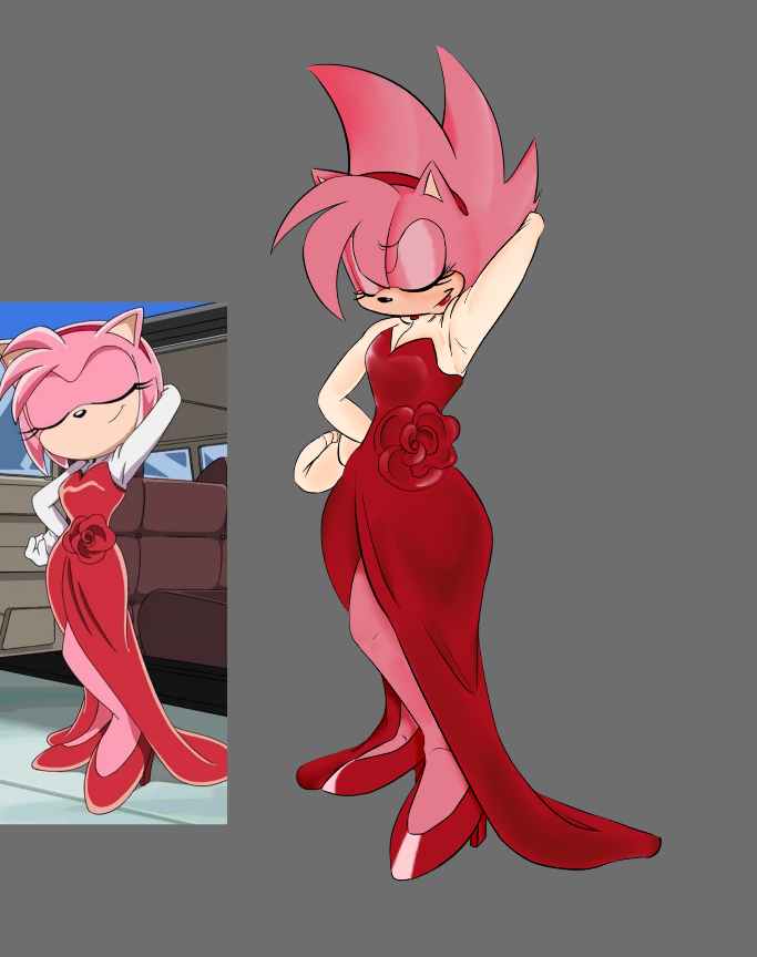 ilsignorbeeston's tweet photo. Fleetway Amy but pretty dress :) https://t.co/FA2tNQNA5Z