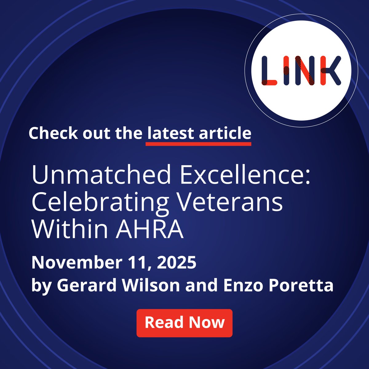 This #VeteransDay, we salute the nearly 60 AHRA members who’ve served our country — and continue to serve others through medical imaging. 🇺🇸
Read how their leadership &amp; dedication shape our field: link.ahra.org/Article/unmatc…

#AHRA #MedicalImaging