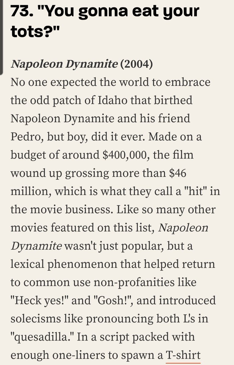 Cinema_Loco's tweet image. #napoleondynamite #xmen #magicmike #rickybobby #talladeganights #eternalsunshineofthespotlessmind #nationaltreasure #meangirls #quotes #VinDiesel #willferrell #samuelljackson #RobertDeNiro #halleberry #jimcarrey #katewinslet #nicolascage 

- Mike Sandwich