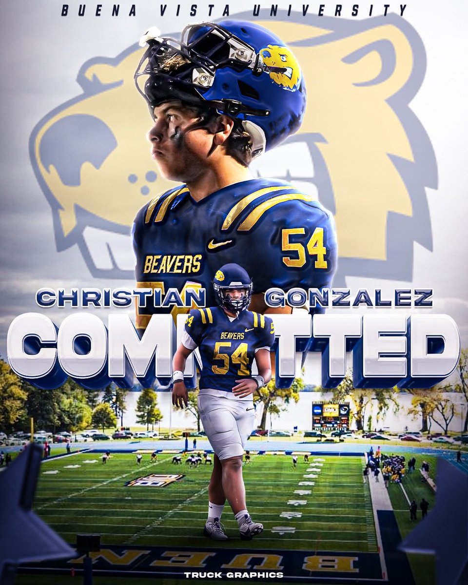 Im blessed to announce my furthering of education and athletics at Buena Vista University. I would like to thank <a href="/Coach_Dickinson/">Austin Dickinson</a> for this opportunity, as well as <a href="/DudgeonD/">Danny Dudgeon</a> and <a href="/JGil75/">Josh Gilbert</a> for helping me with this process. Roll Beavs!