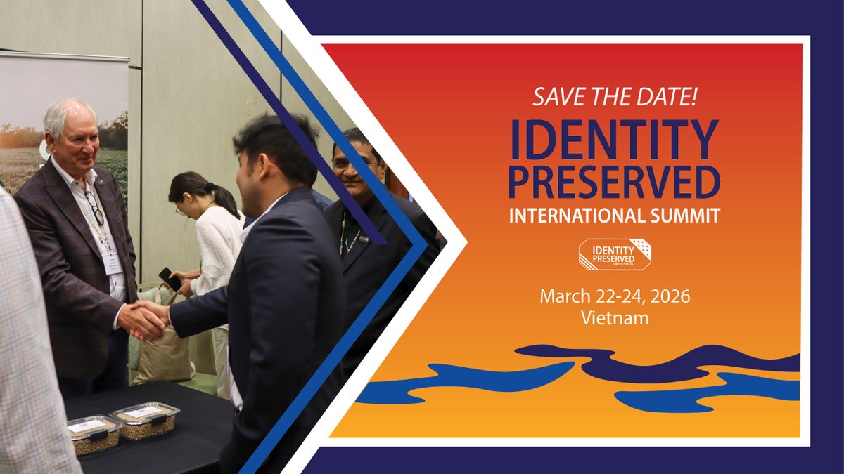 🎉 The Identity Preserved International Summit is BACK! 🌍 Join us in Vietnam from March 22-24, 2026! Connect with Identity Preserved crop industry leaders &amp; global partners. Stay updated at lp.constantcontactpages.com/sl/VpbMumu/IPS… or visit usipsummit.com.