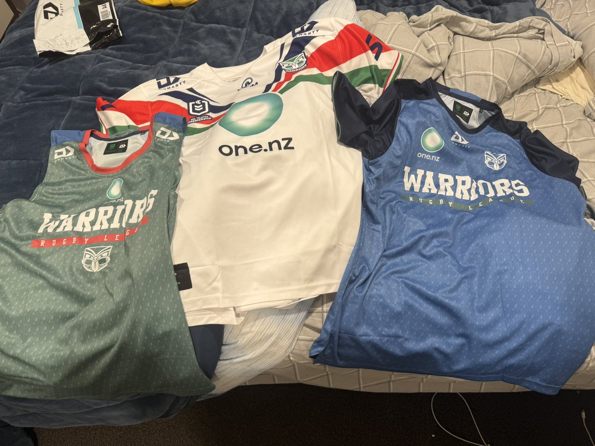BlakeSouthey's tweet photo. Already for next year @NZWarriors https://t.co/GGvFqJwkuK