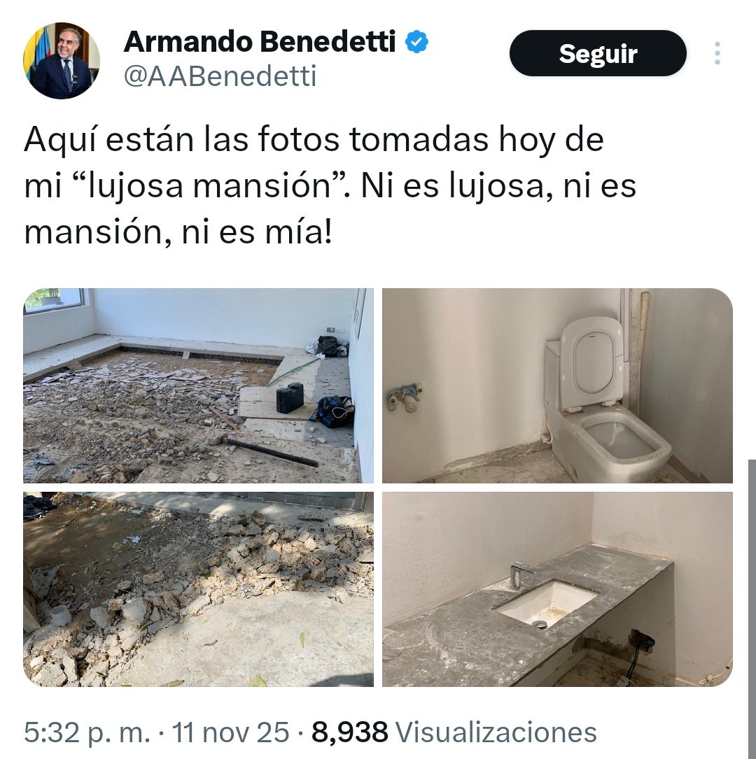 Necesitamos que vuelva #MiCasaYa para que <a href="/AABenedetti/">Armando Benedetti</a> se pueda beneficiar 🙏🏻🥹