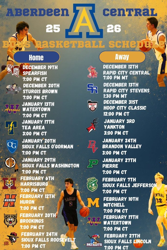 Aberdeen Central Boys Basketball tweet media