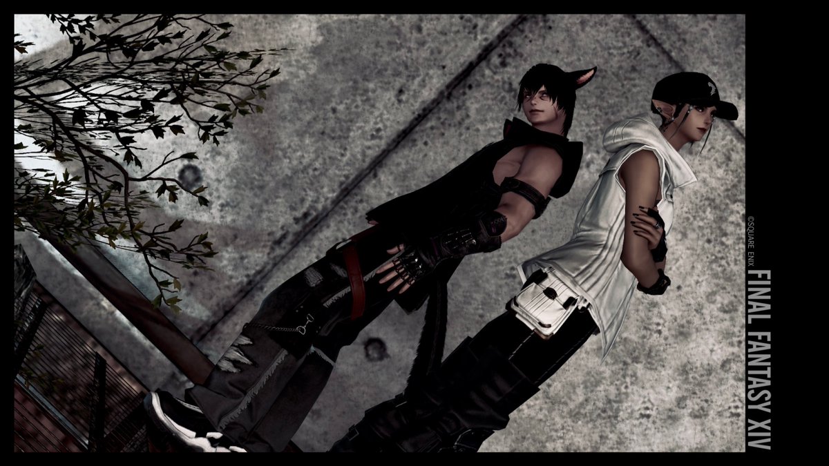 NiaXgame's tweet image. るーさんスタジオ遊びに行ってきた②
はじめてオスッテとペア撮りしたんだけど、種族特有の立ったり座ったりの仕草が良くて耳触って頭グイッてするのめっちゃかわいいかった🐈‍⬛縦撮りもいっぱいあるので明日から1枚づついきます𓂃 𓈒𓏸
#FF14SS #CS_R_PLUS