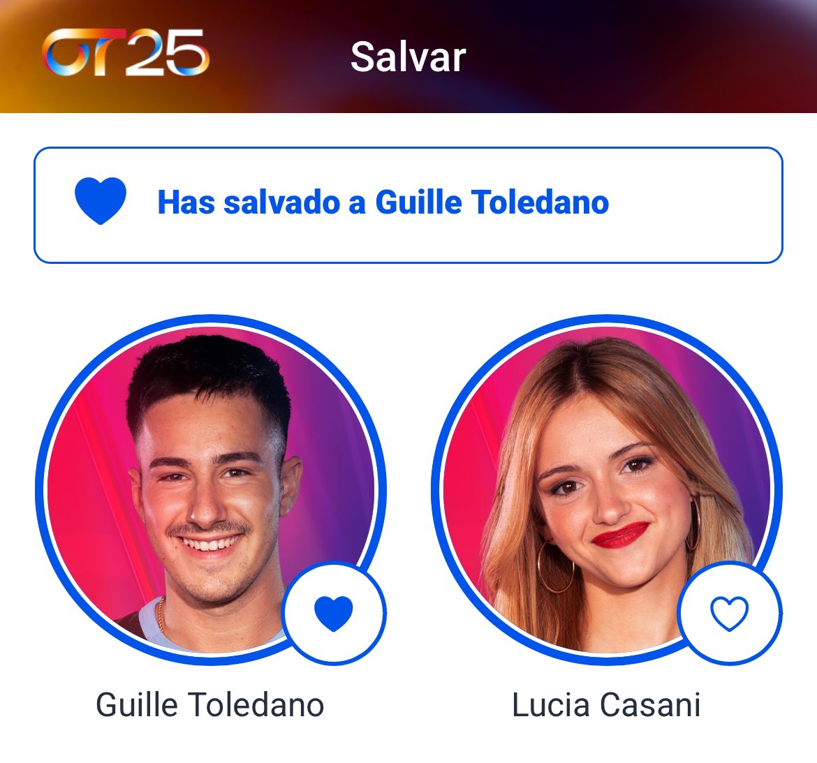 _virginiaranda_'s tweet photo. Así es como hay q votar esta semana #OTGala8 https://t.co/ybQHCEBMqK