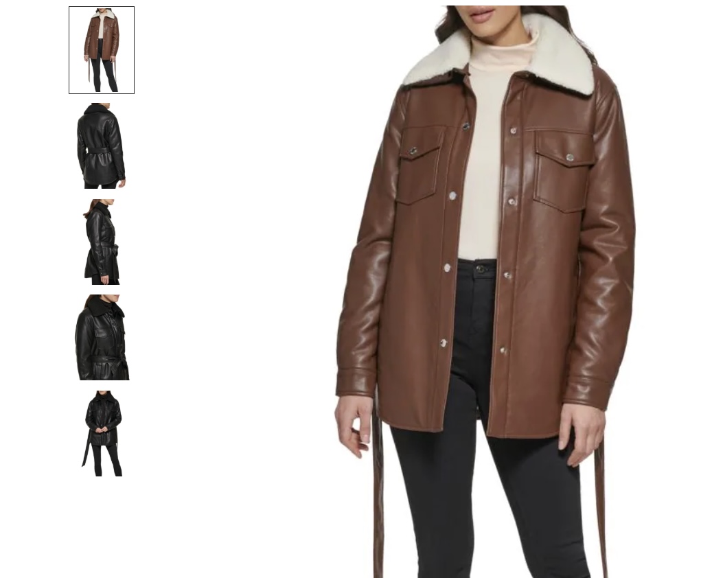 Fab5Lifestyle's tweet image. The Fall Statement: Chic, Cozy, Kenneth Cole

Wrap yourself in effortless sophistication. The Kenneth Cole Faux Leather &amp;amp; Faux Shearling Belted Shirt Jacket blends urban edge with cozy comfort. A must-have for cool days  go.shopmy.us/p-25335628 #KennethCole #news  #style