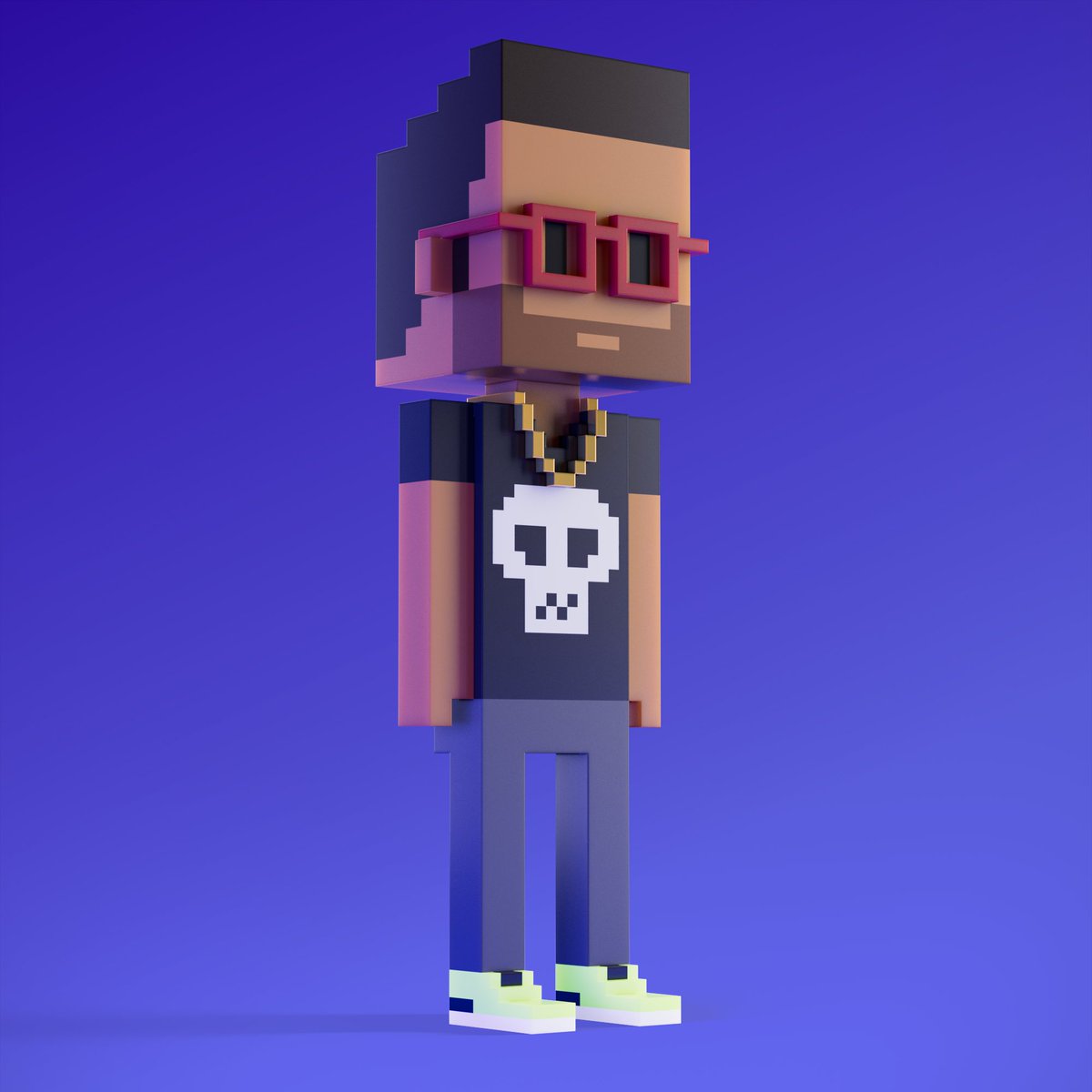 This guy was too good. I had to trade him in... <a href="/MeebitsNFTs/">Meebits</a> 💜