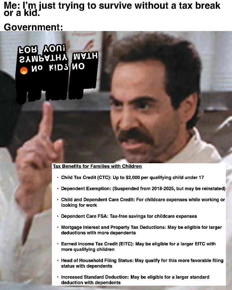 scruffydrones's tweet image. I got taxed 3 times on the one purchase of KITTY LITTER (source in comments), and I still can&apos;t ask for help without getting abused. Close the loop. 😿💸 #NoKidsNoHelp #TaxedEnoughAlready #GovernmentCorruption #Bureaucracy