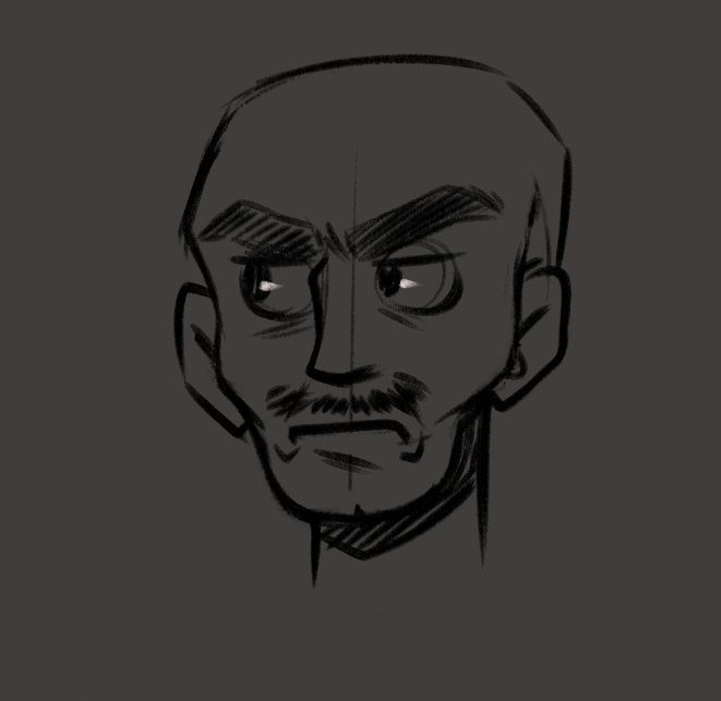 random bald guy