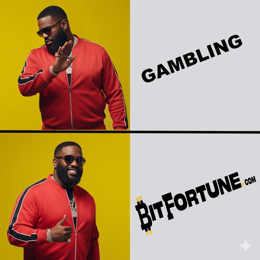 Gambling = ❌
Bitfortune = ✅
<a href="/bitfortune/">BITFORTUNE</a>