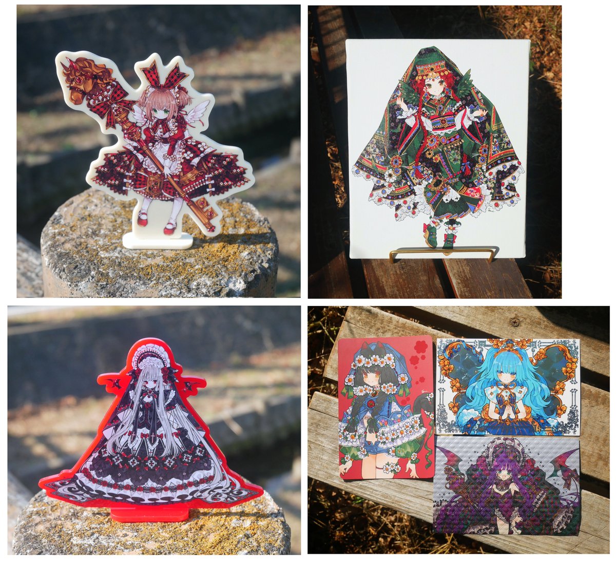 💐コミティア154お品書き
🌟西4ホール - D33b【4649】 
新作はカードやグッズ類で、タペストリーとキャンバスプリントにはサインと宛名を入れるか否か選択ができます。
旧新作どれか1点以上ご購入して下さった方にノベルティカードをお渡しします。宜しくお願いします🙌
#COMITIA154
#コミティア154