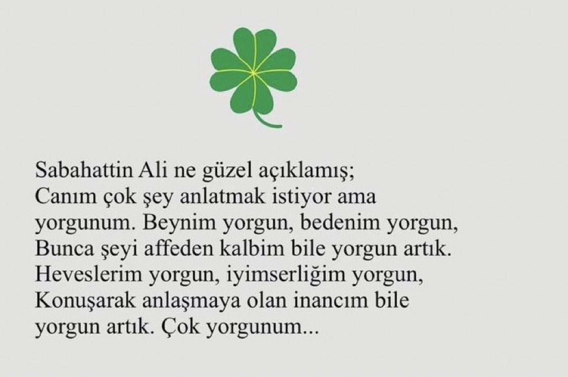 ✰*

Sen zamanı tüketmiyorsun..!

Zaman seni tüketiyor,
yaşadıkların seni tüketiyor…

Kendin gibi sandığın,
değer verdiklerin seni tüketiyor…

Sevdiklerin,
vefasızca seni tüketiyor…

Çok yoruluyorsun 💔
ve yaşarken ölüyorsun…✔️

✰*🕊️
#GeceyeBirNot 🌙
#GönülKalemi 🖌️