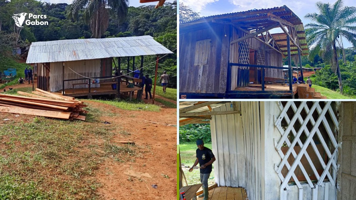 Parcs_Gabon's tweet photo. 🤝L’Association des Commerçants de Ngoutou, membre du #CCGL, a soutenu la réfection de la base vie de Nouna et offert un don de matériel au #ParcNationaldeMinkébé.
🙏 Un grand merci pour cet engagement au service de la conservation !
#ANPN #Conservation #Solidarité #Partenariat https://t.co/9gcjcmX1zj