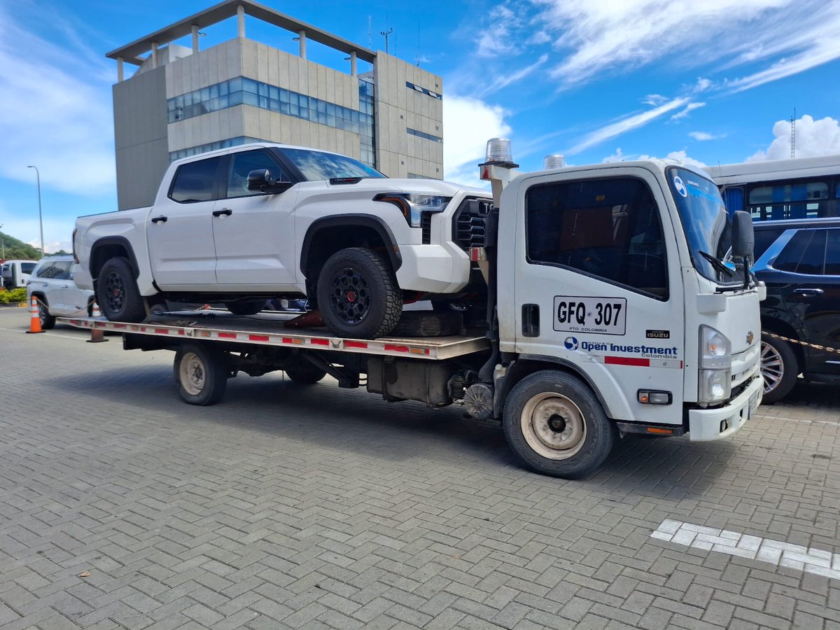 SerlogisticaOTM's tweet image. Operación integral en OTM con Serlogística desde Cartagena a nuestras bodegas en Fénix Zona Franca - vehículo tipo grúa.

Cordina tus operaciones especiales con nosotros, eficiencia y respaldo ✅️🤝🏻

#Serlogistica #FenixZF #Integralidad #OTM #Bodega #Zofiva