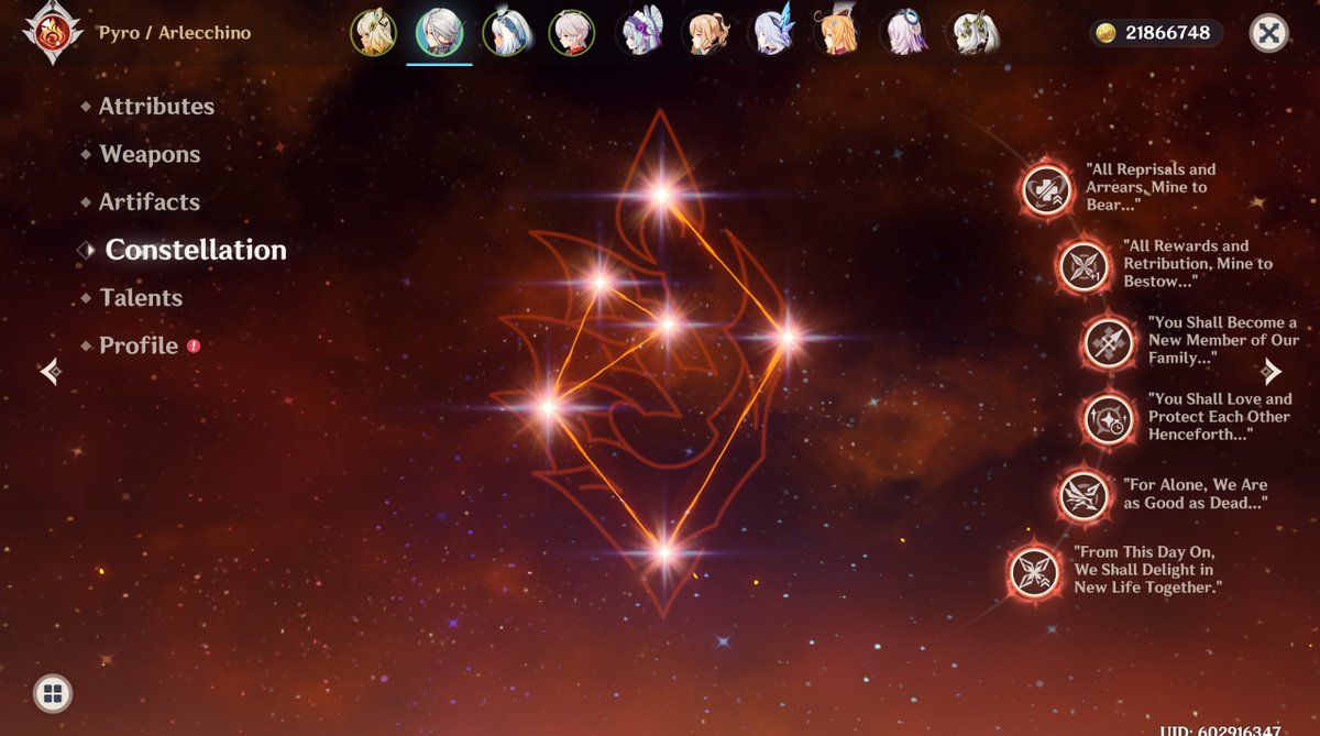 Finally, inner peace.