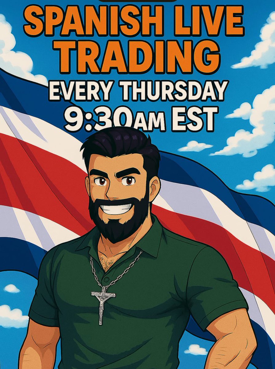 Diamondiscord's tweet photo. 💎 We’re now hosting FREE Spanish LIVE trading sessions every Thursday — until further notice!
If you speak Spanish and would like to learn about the stock market in your language, comment “discord” and we’ll send you the link!
$NQ $Es #Foryou #Reals #Futuretrader
#Nasdaq https://t.co/4AUocEi7cO