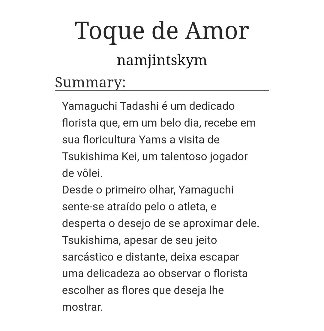 namjintskym's tweet image. Toque de Amor – #tskym 

Capítulo 24

Ao3 ˒ archiveofourown.org/works/70869016…

Wattpad ˒ wattpad.com/story/40075765…
