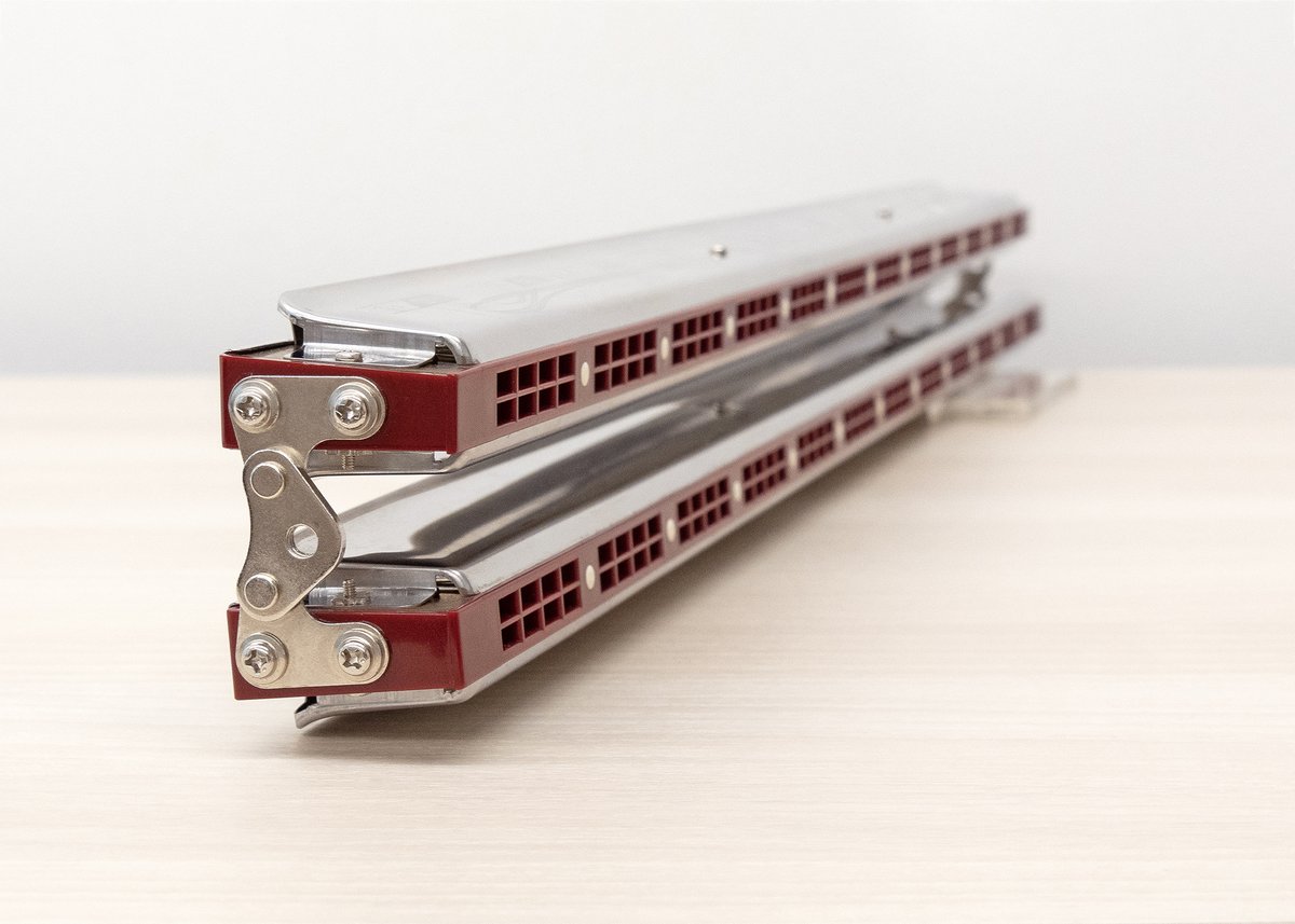 初心者 クハーモニカ ダブル48コードハーモニカ SCX-48 楽器・音響機器 初心者 クハーモニカ クロマチック